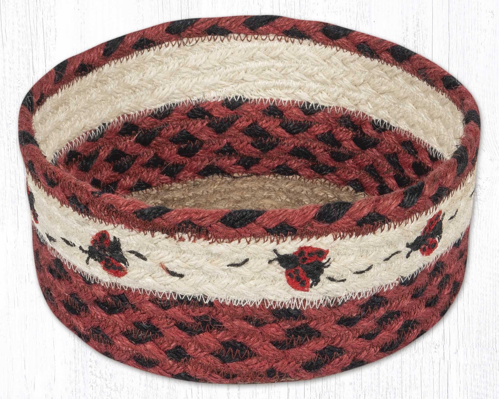 CBP-396 Ladybug Braided Basket