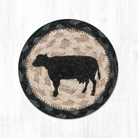 IC-459 Cow Silhouette Individual Coaster