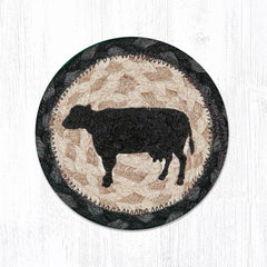 IC-459 Cow Silhouette Individual Coaster