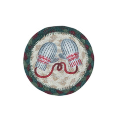 IC-508 Winter Mittens Individual Coaster