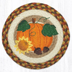 MSPR-655 Pumpkin Sunflower 10" Trivet