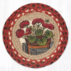 MSPR-309 Garden Geranium 10" Trivet