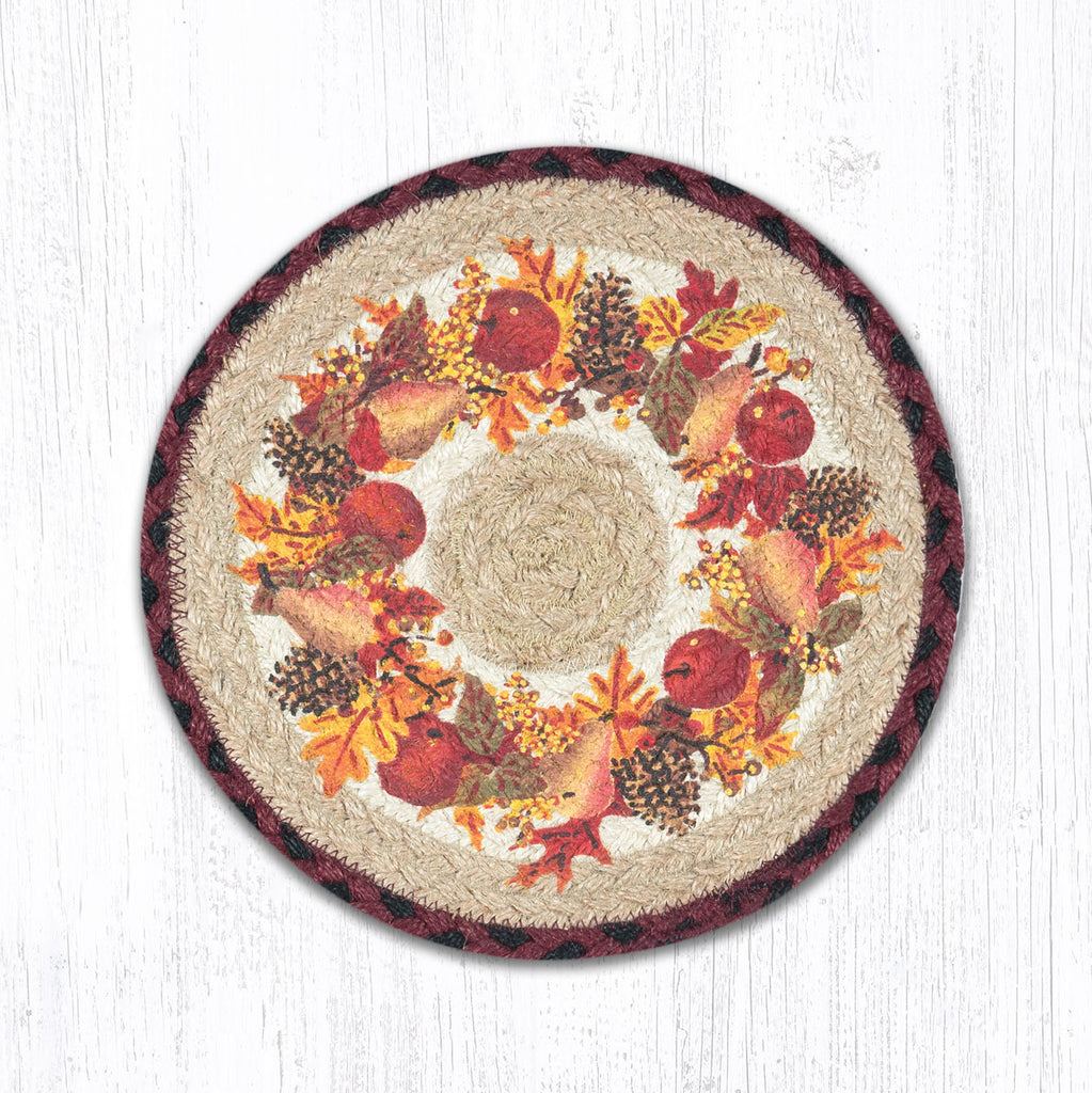 MSPR-431 Autumn Wreath 10" Trivet