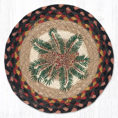 MSPR-083 Pinecone Red Berry 10" Trivet