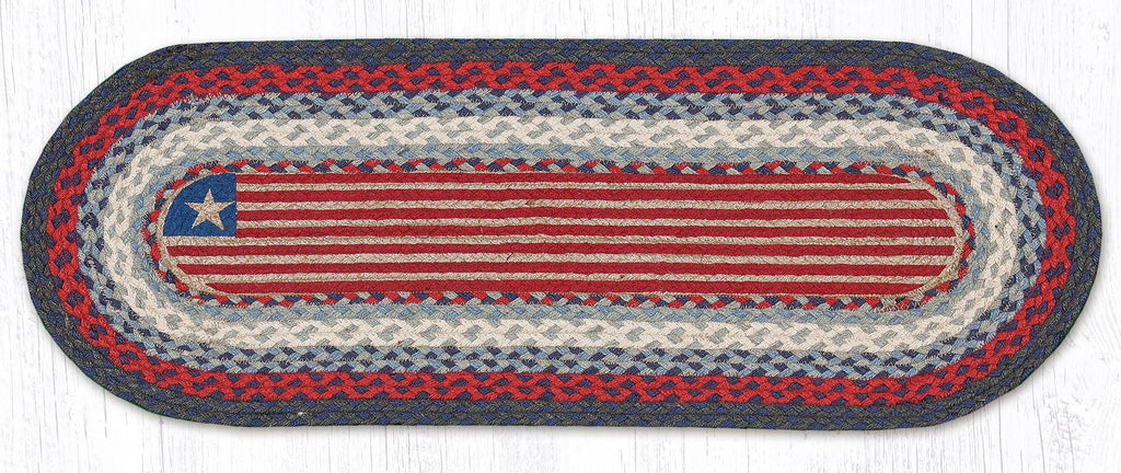 TR-015 Flag Oval Table Runner