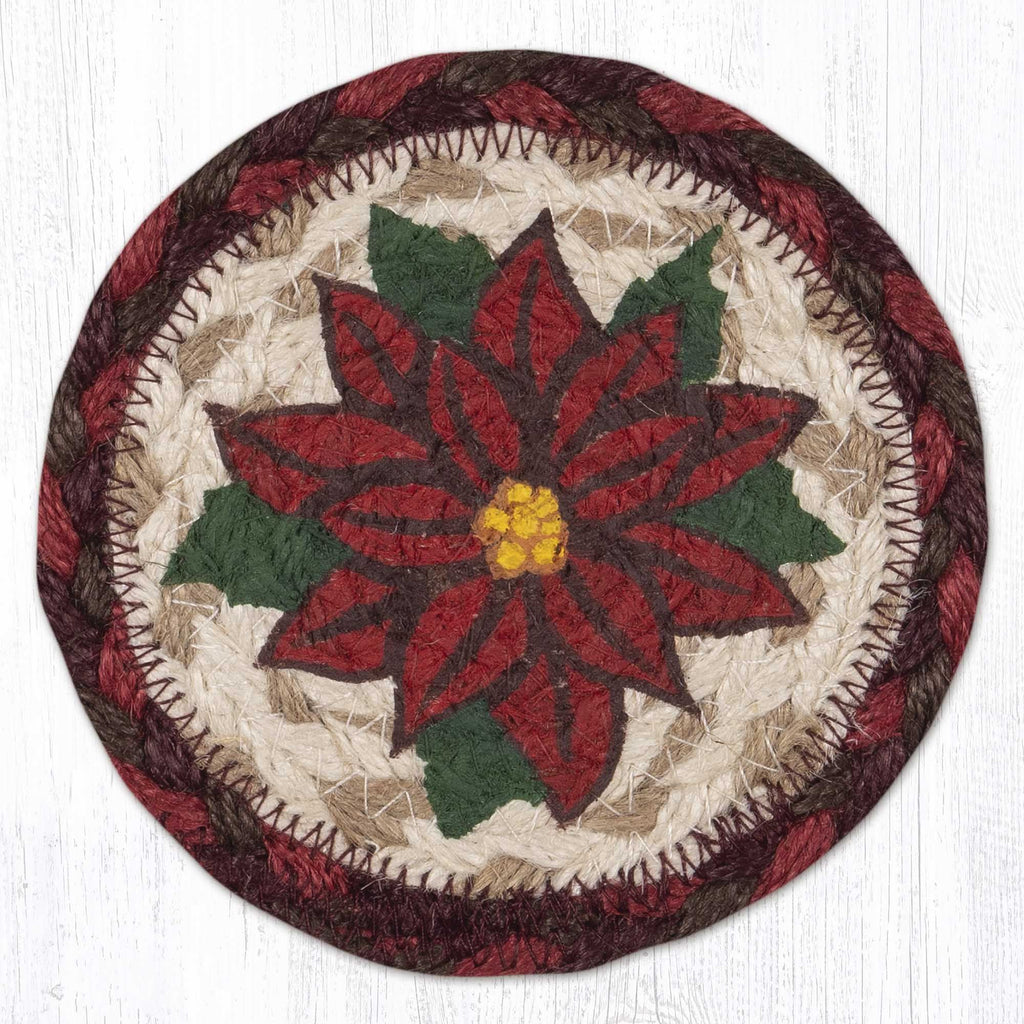 IC-417 Poinsettia Individual Coaster