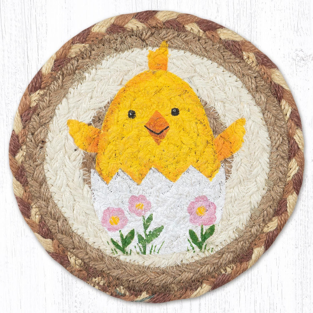 LC-652 Easter Chick 7" Trivet