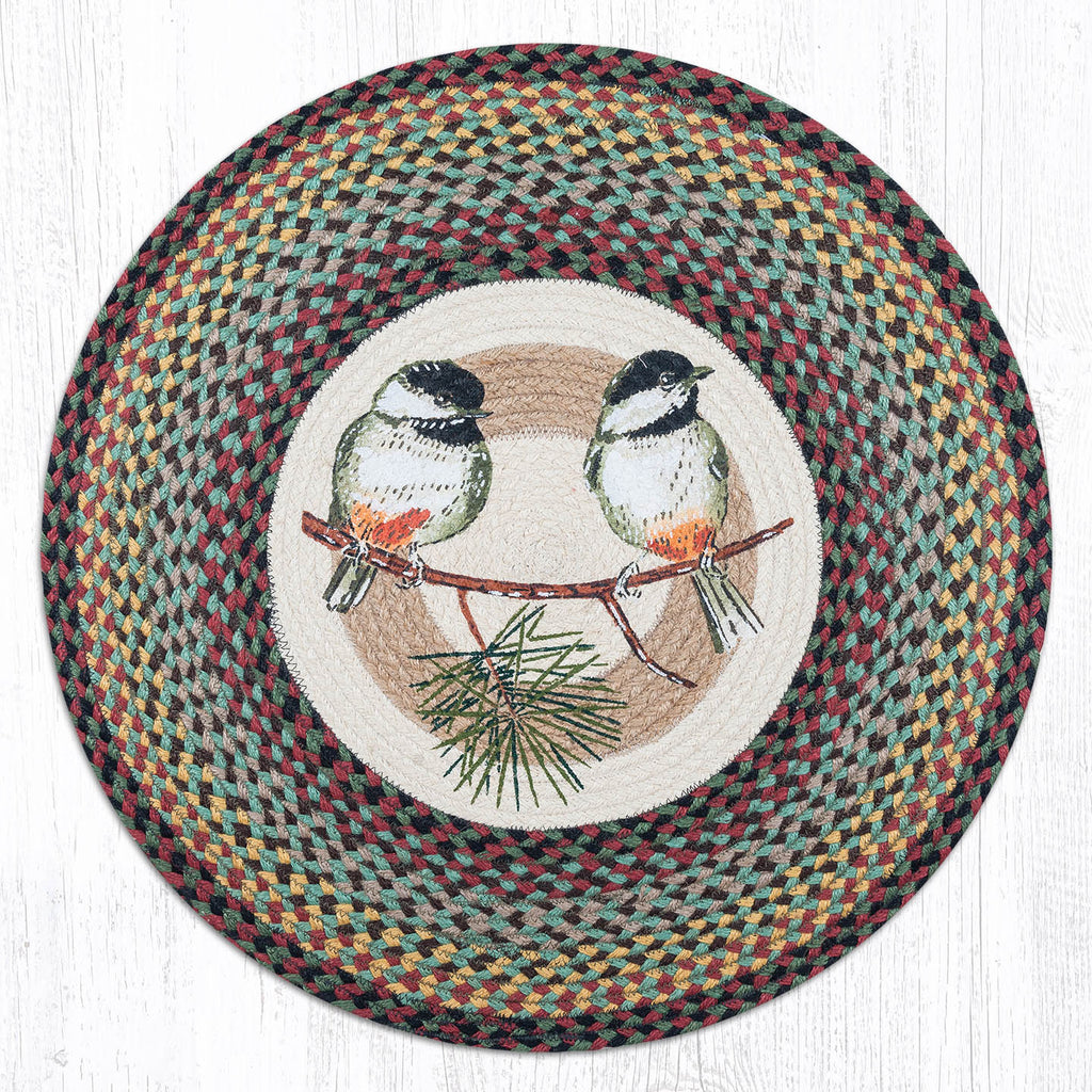 RP-081 Chickadee Round Rug