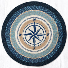 RP-443 Comapss Rose Round Rug