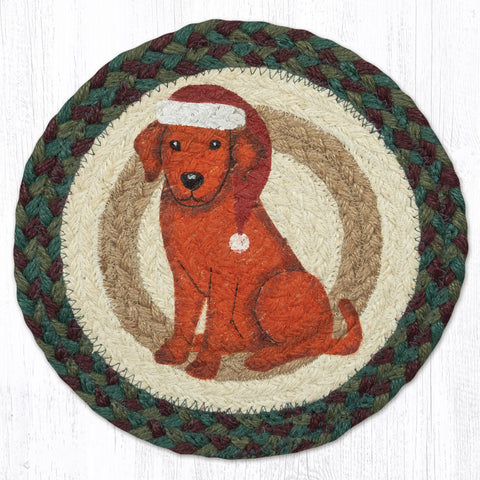 MSPR-508 Santa Hat Dog Trivet