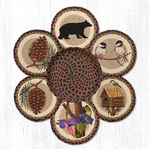 TNB-081 Cabin Bear Trivets