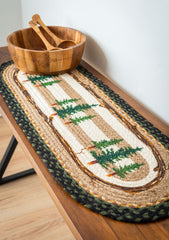 TR-116 Tall Timbers Oval Table Runner