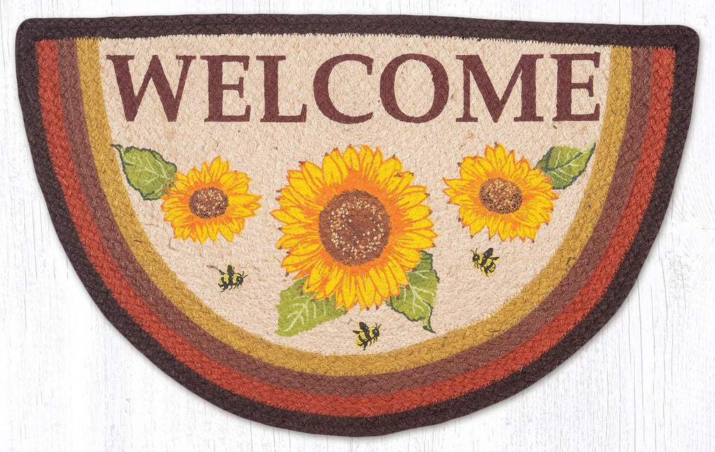 SCP-606 Sunflower Welcome Slice Rug