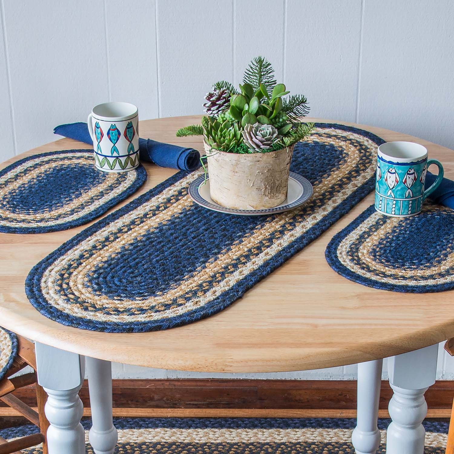 blue dresser runner Navy Blue Premium Cheesecloth Table Runner Size: 25 in X 16 ft | Wedding | Event