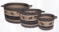 UBP-518 Deer Silhouettes Utility Baskets