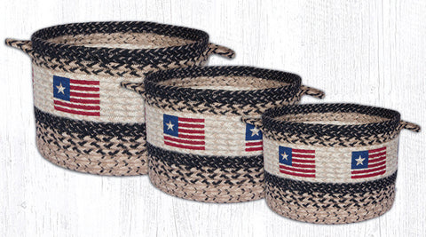 UBP 9-1032 Original Flag Craft-Spun Utility Baskets