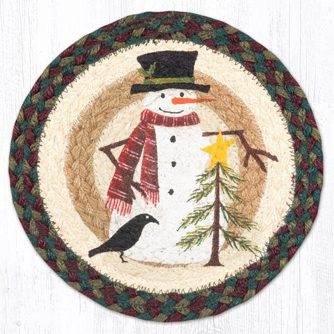 MSPR-508 Snowman with Tree Trivet