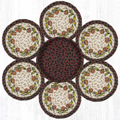 TNB-081 Holiday Floral Trivets