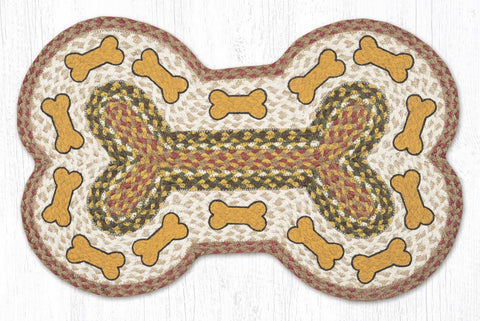 Dog Bone Rope Rug Dog Bone Rugs | The Braided Rug Place