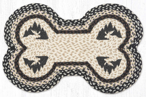 DBP-430 Graphic Moose Dog Bone