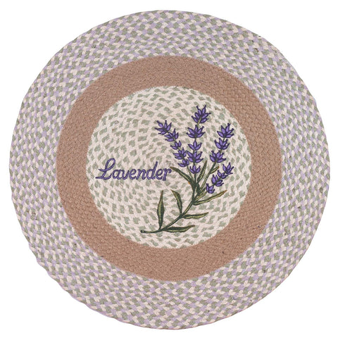 RP-611 Lavender Round Rug