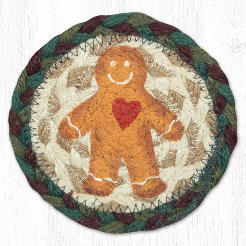 IC-508 Gingerbread Man Individual Coaster