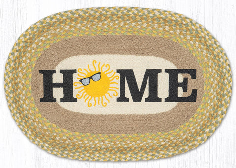 OP-654 Home Sunshine Oval Rug