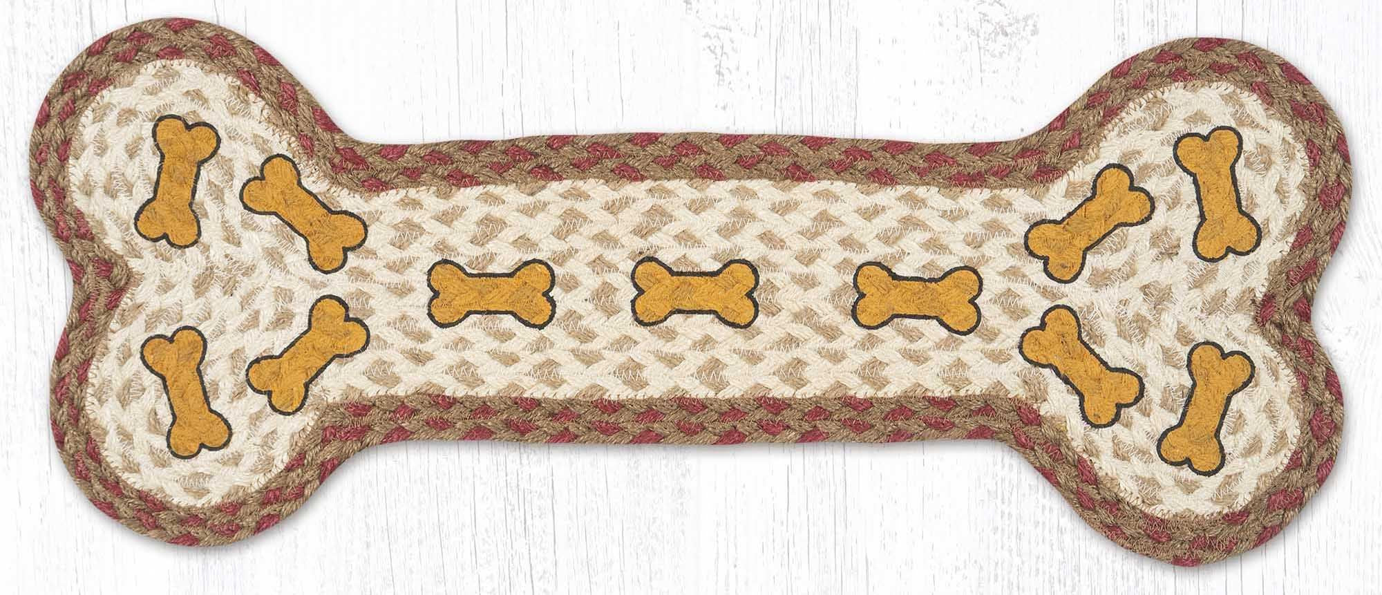 DBP-024 Dog Bone Dog Bone Rug | The Braided Rug Place