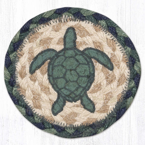 IC-359 Aqua Turtle Individual Coaster