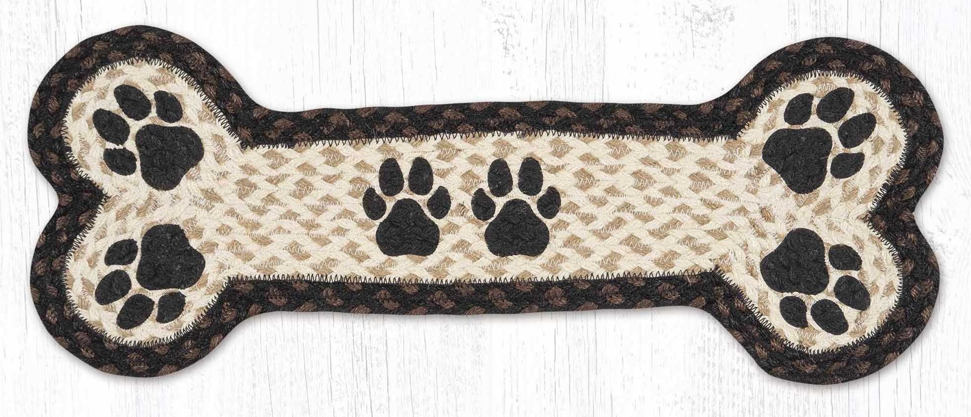 DBP-313 Paw Prings Dog Bone Rug - Main Image