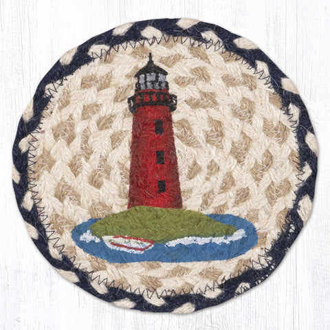 LC-830 Red Lighthouse Trivet