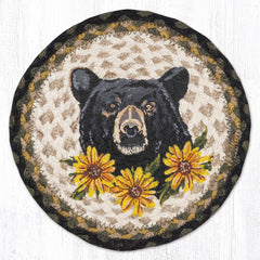 MSPR-116 Bear Floral 10" Trivet