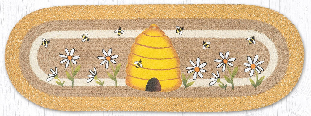 TR-9-101 Beehive Oval Table Runner