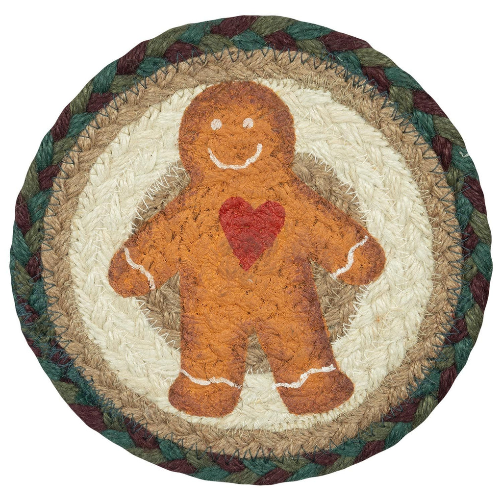 LC-508 Gingerbread Man 7" Round