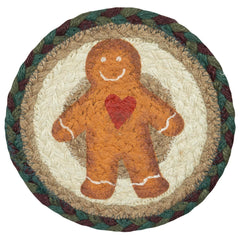 LC-508 Gingerbread Man 7" Round